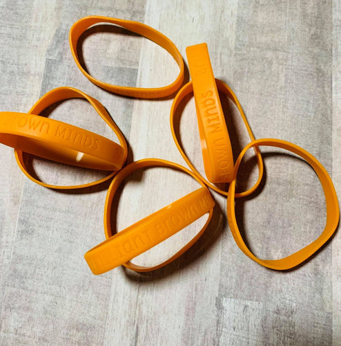 Orange Silicone Wristband
